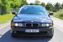 BMW 5 525d M57, wtryski tylko 36 tys; 2 kpl kół, udok. przebieg