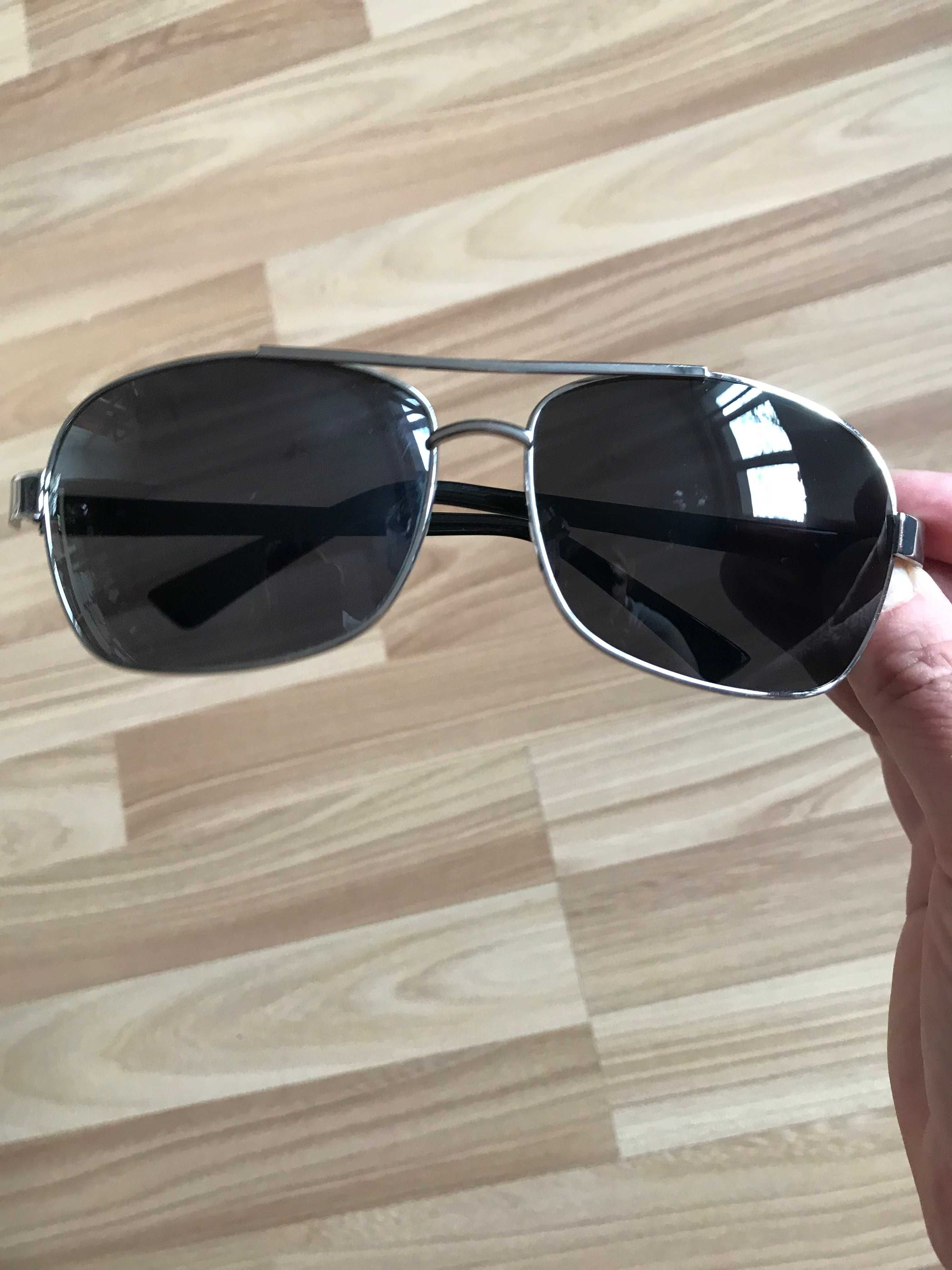 Okulary przeciwsłoneczne pilotki aviator damskie / męskie Pitbull
