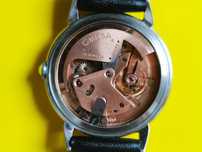 Omega cal.28.10 SC w stali po serwisie z 1945 roku, 35 mm bez koronki