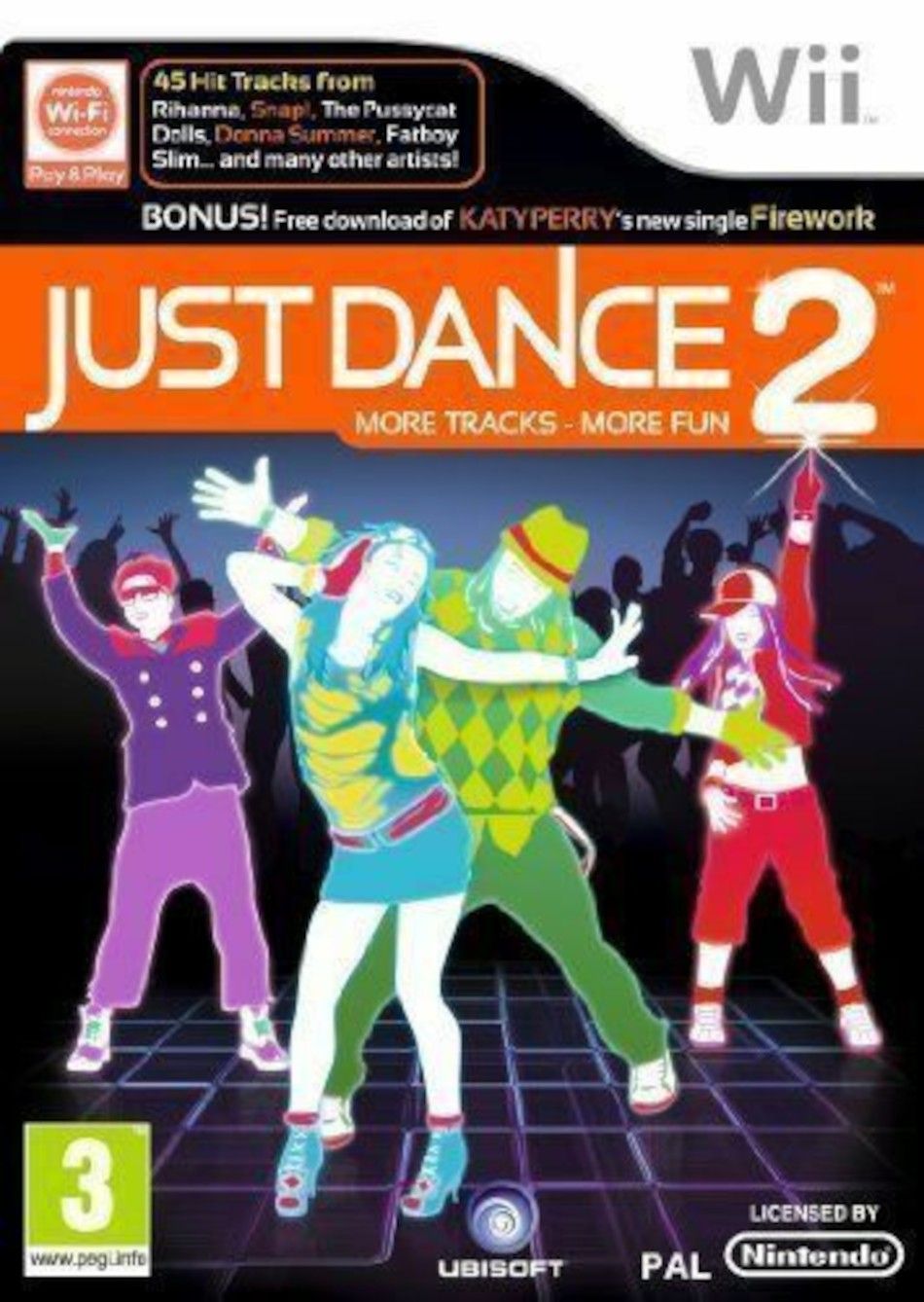 Just Dance 2 Okładka 3D Wii Uniblo Łódź
