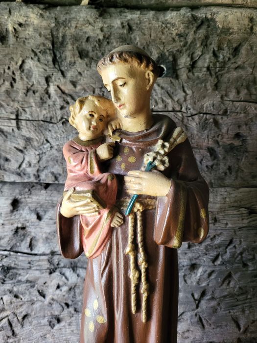 Stara figura Święty Antoni