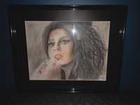 Rysunek, Portret Amy Winehouse