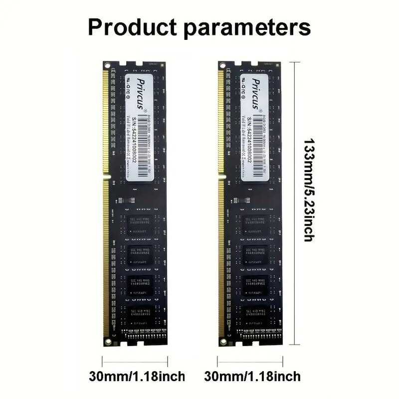 Komplet pamięci Privcus 16GB (2x8GB) DDR3 1600MHz