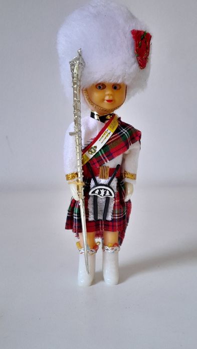 Boneco soldado inglês vintage - anos 80.