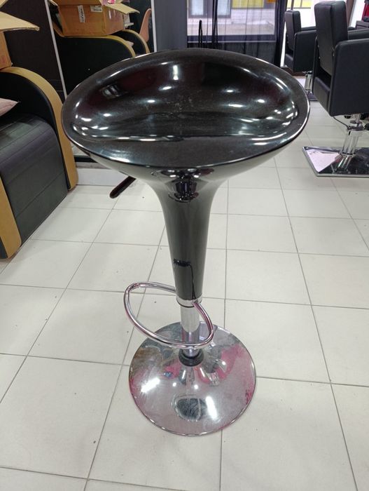 Banco de Bar ajustável preto