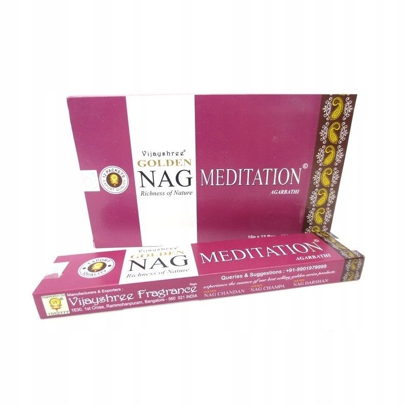 Kadzidełko Golden Nag Meditation 15 g