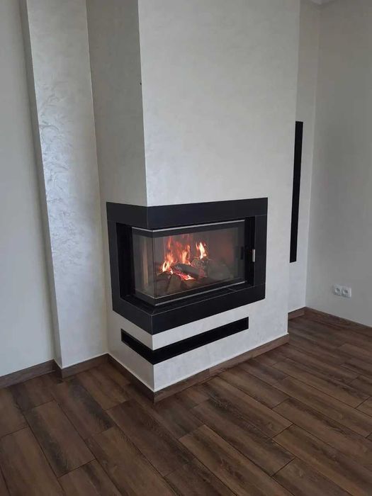 Углові дверки для каміна