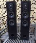 Колонки  raveland x 2508-ii 3way 2x150w rms 8om