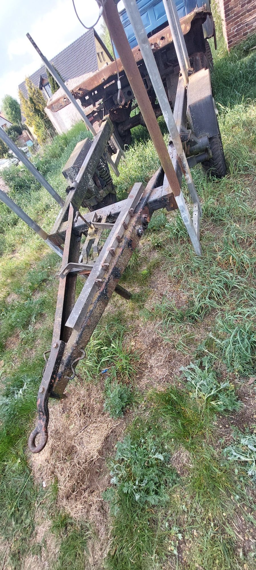 Przyczepka rama od kuchni polowej