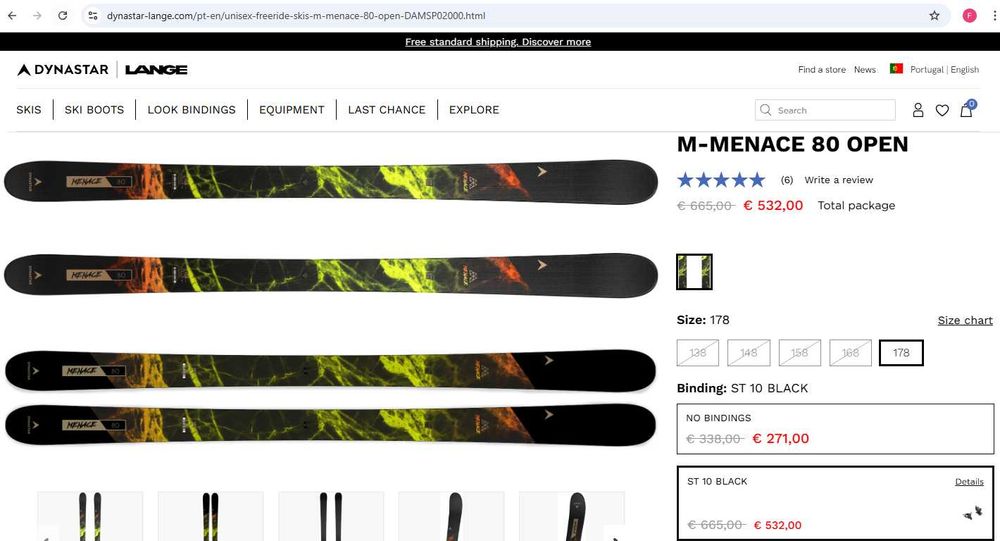 Skis Dynastar Menace 80 2025