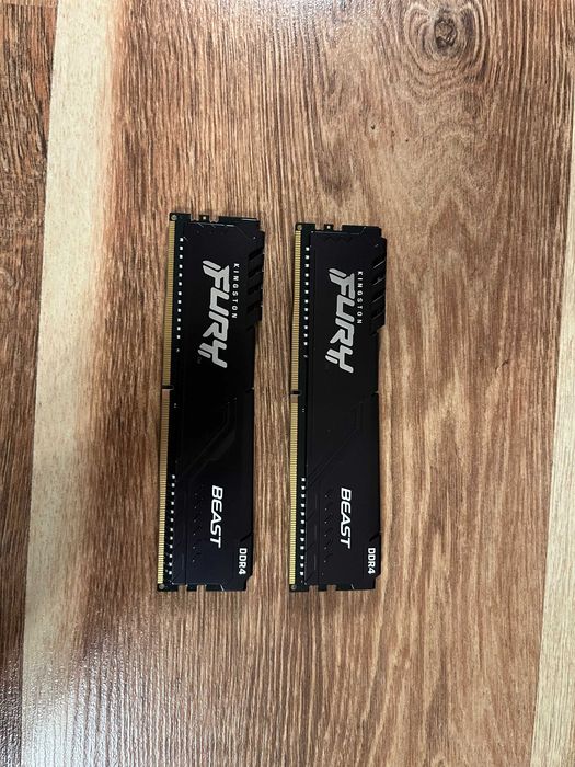 Kingston FURY Beast 16 GB (2x8GB) DDR4 3200 (KF432C16BBK2/16) CL16