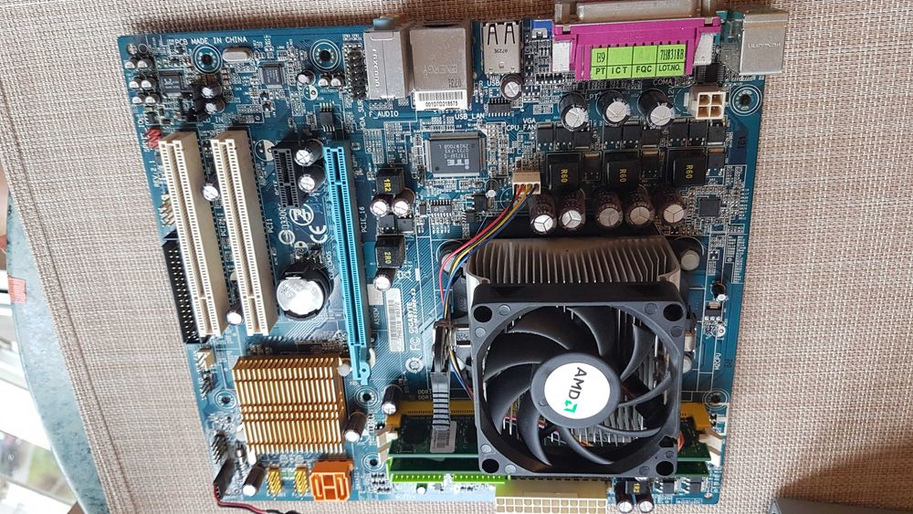 płyta główna, procesor, ram,