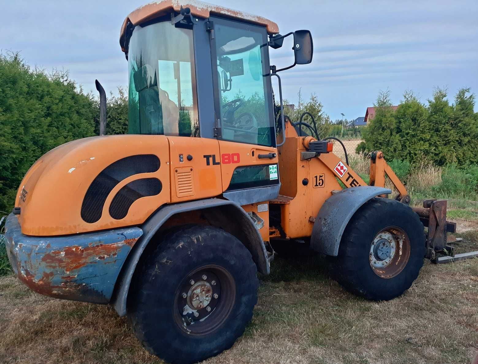 Ładowarka Terex TL80 z 2007r jak volvo l30 liebherr 508  WYNAJEM