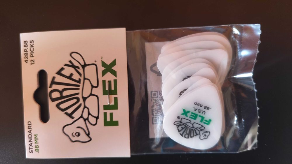 Palhetas Tortex Flex 0.88m (x12)