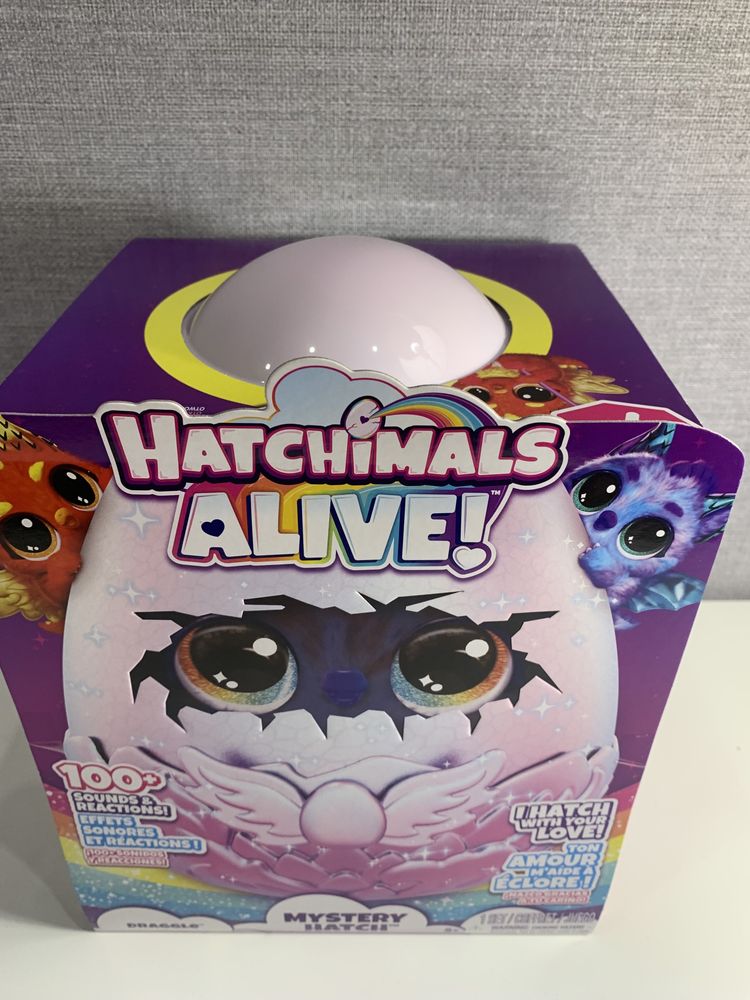 Hatchimals хетч хетчімалс Паффі пафікорн Драко яйцо яйце хатчімалс