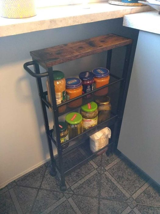 Półki akcesoria do łazienki z poziomami czarny przechowywanie