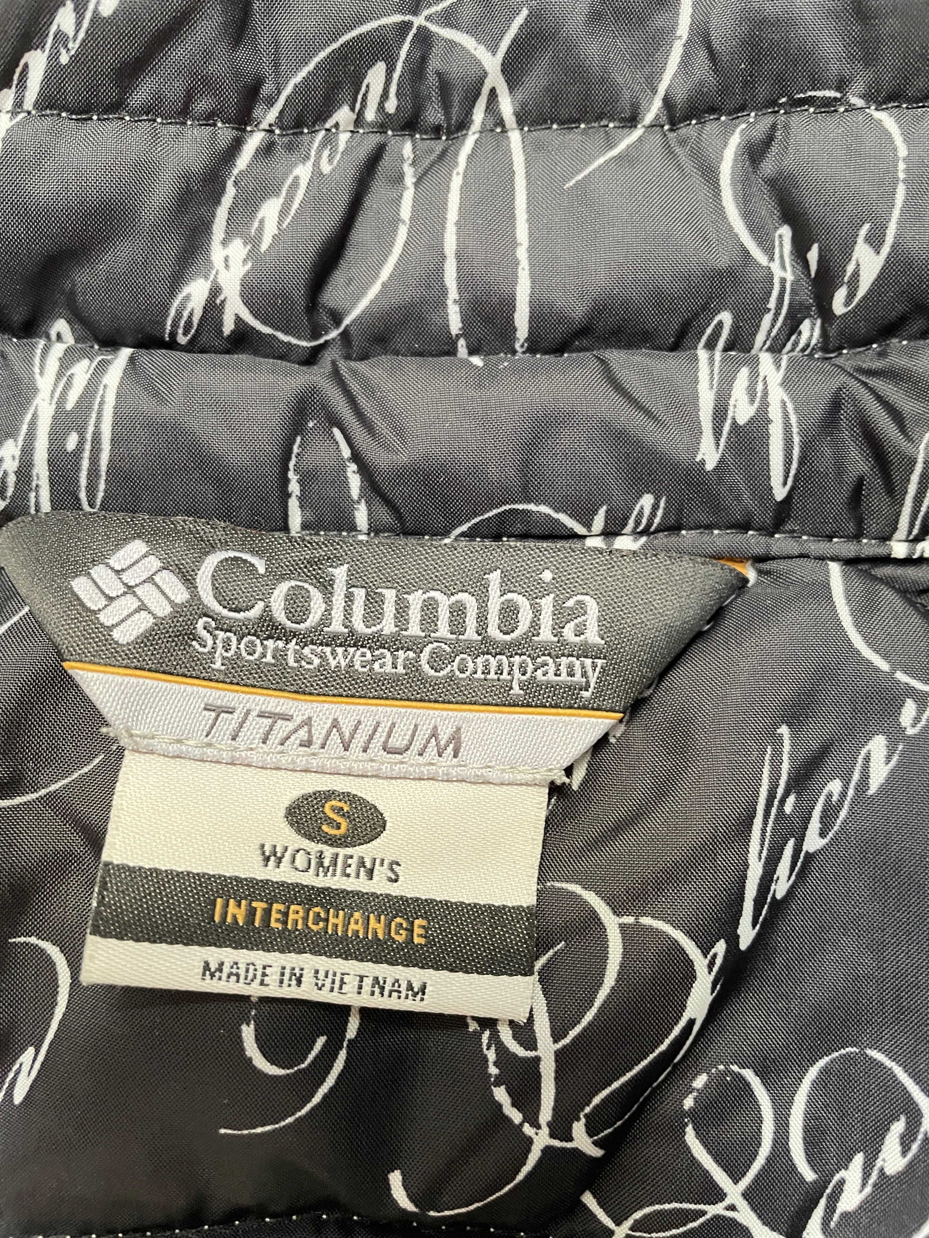 Kurtka damska Columbia Titanium S szara srebrna pikowana wiosenna