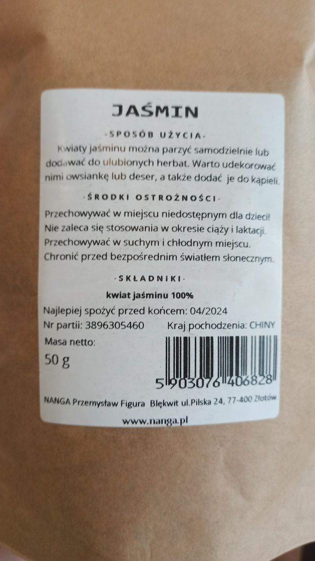 Jaśmin suszony 50g