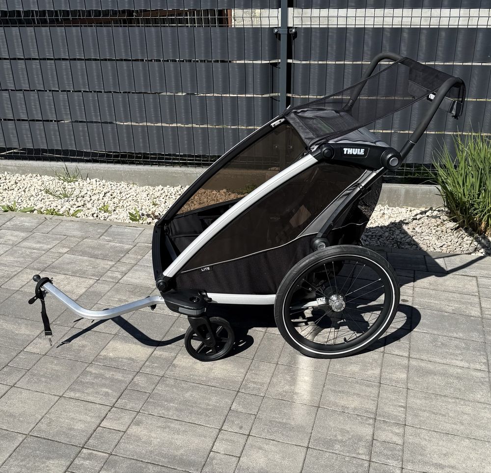 Przyczepka rowerowa Thule Chariot Lite 2 możliwy dowóz