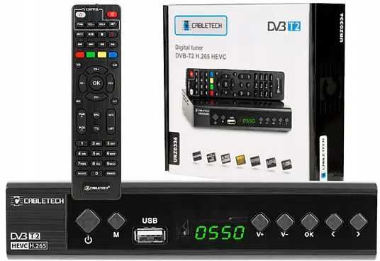 Tuner DVB-T/C Hevc H.265 10bit Cabletech