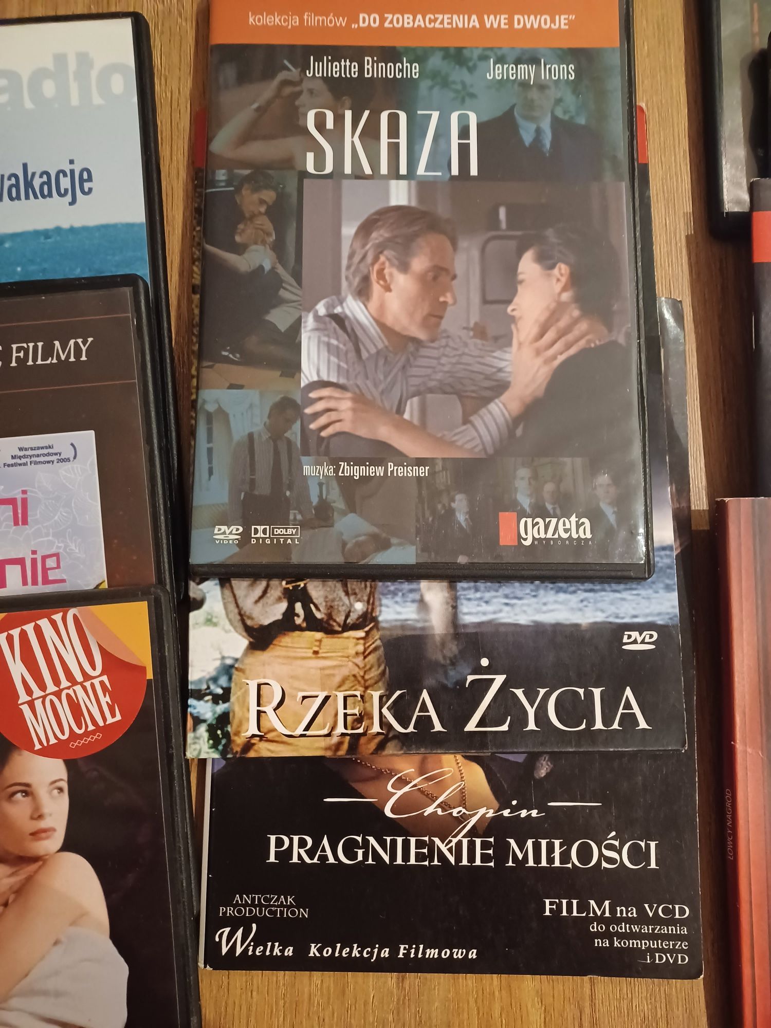 Płyty CD DVD filmy