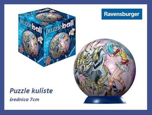 Ravensburger puzzle kuliste Bakugan 60 el - kula śr 7cm