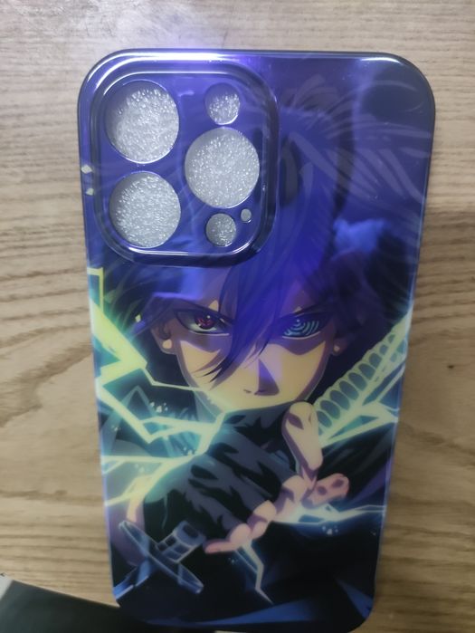 Capa Sasuke (Naruto) – NOVA! iPhone  Pro modelo do 11 a 15