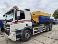 DAF CF85 HDS Palfinger Hakowiec 6x2 Schmidt Stratos B90 Taśma