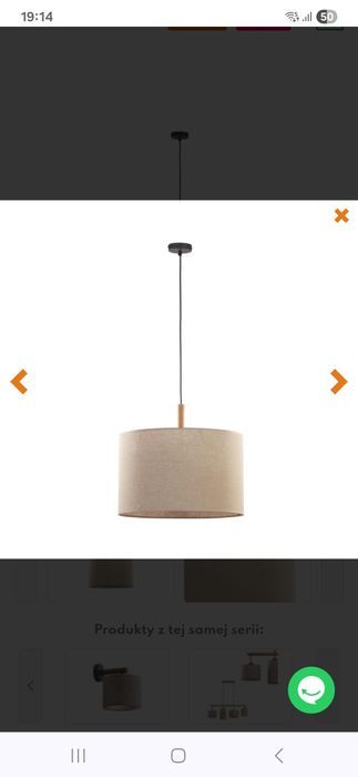 Lampa wisząca Deva