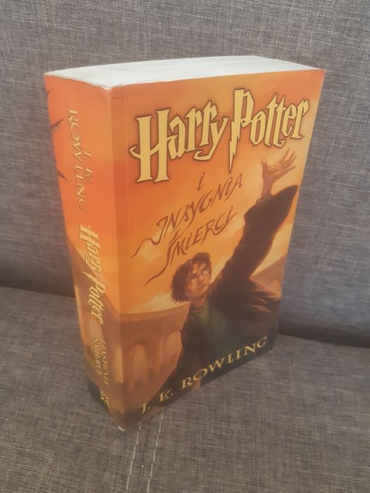 Książka Harry Potter i insygnia śmierci wydanie 1 Miękka okładka
