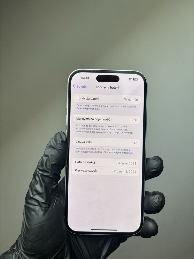 Iphone 15 128gb 86% stan idealny - OKAZJA!!!