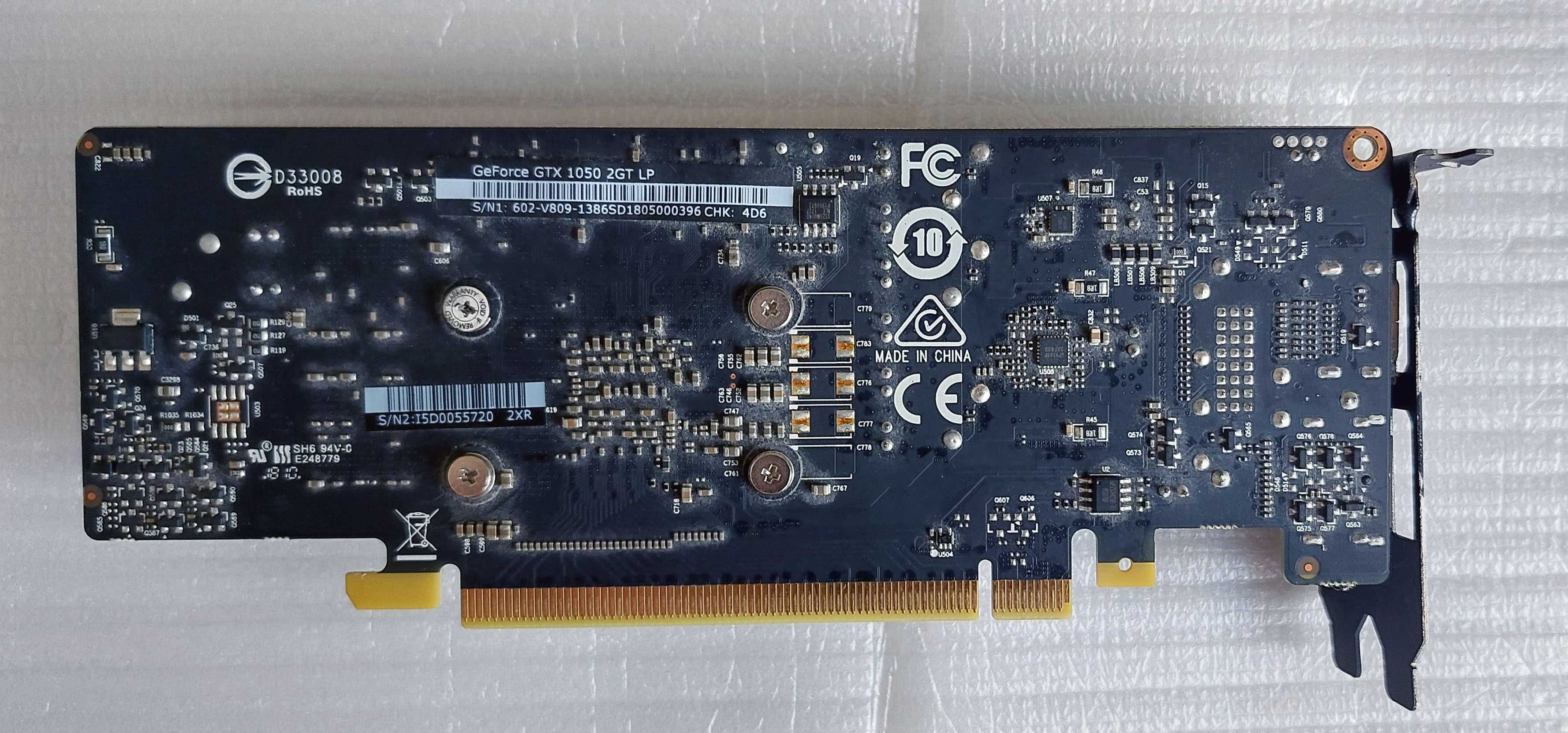 Karta graficzna MSI 1050 Low Profile 2GB