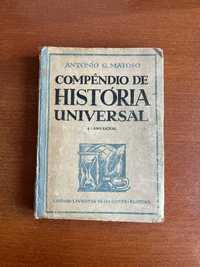 Compêndio de História Universal - António G. Matoso