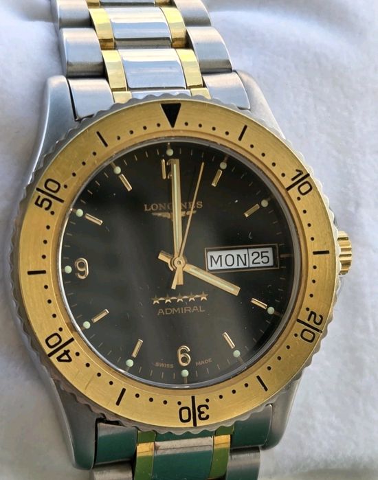 Zegarek automatyczny Longines Admiral Diver 5 Vintage Swiss Made