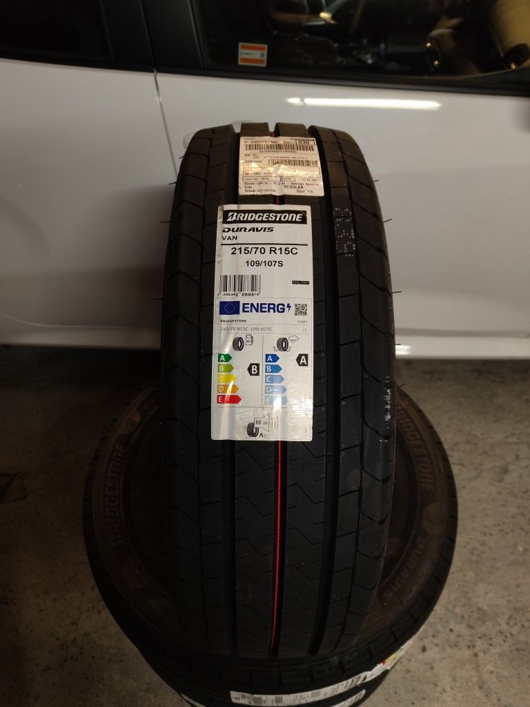 4x Opony 215/70 R15C Bridgestone Duravis Van