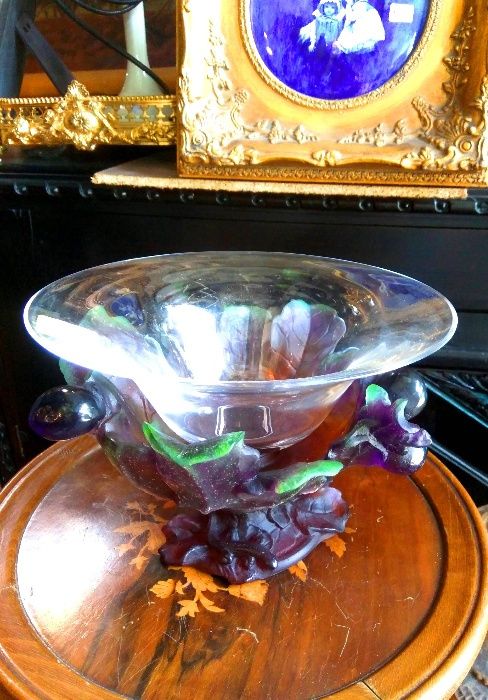 Taça Daum France Figs Bowl