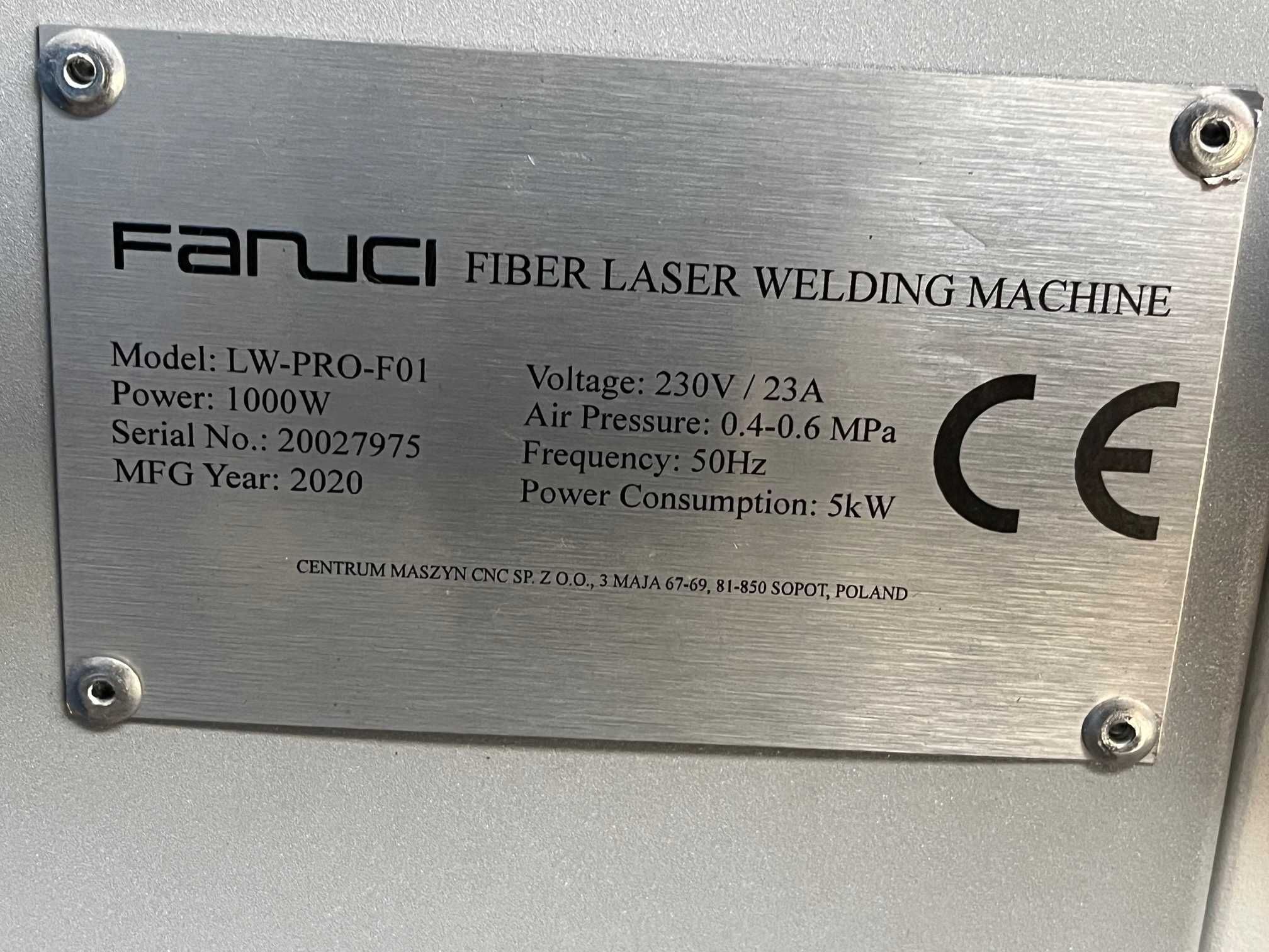 Spawarka laserowa 1000 wat