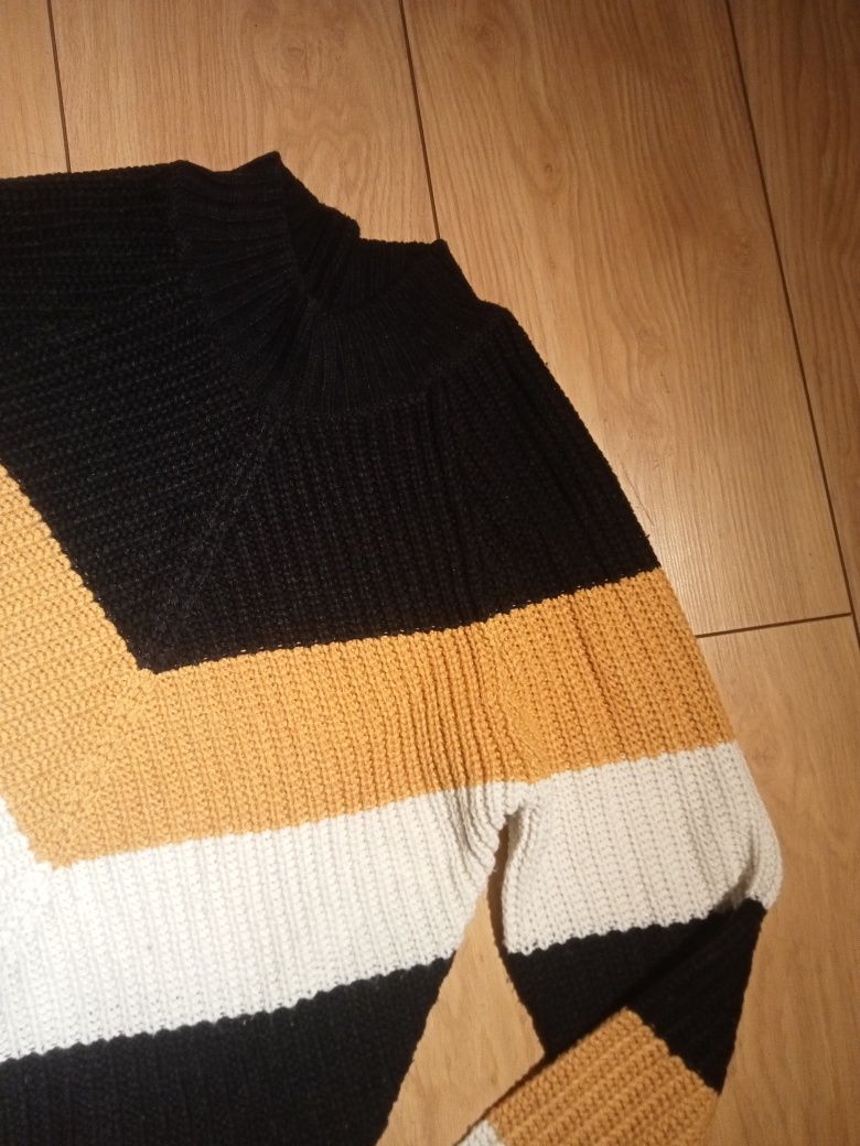 sweter w pasy rozmiar XS