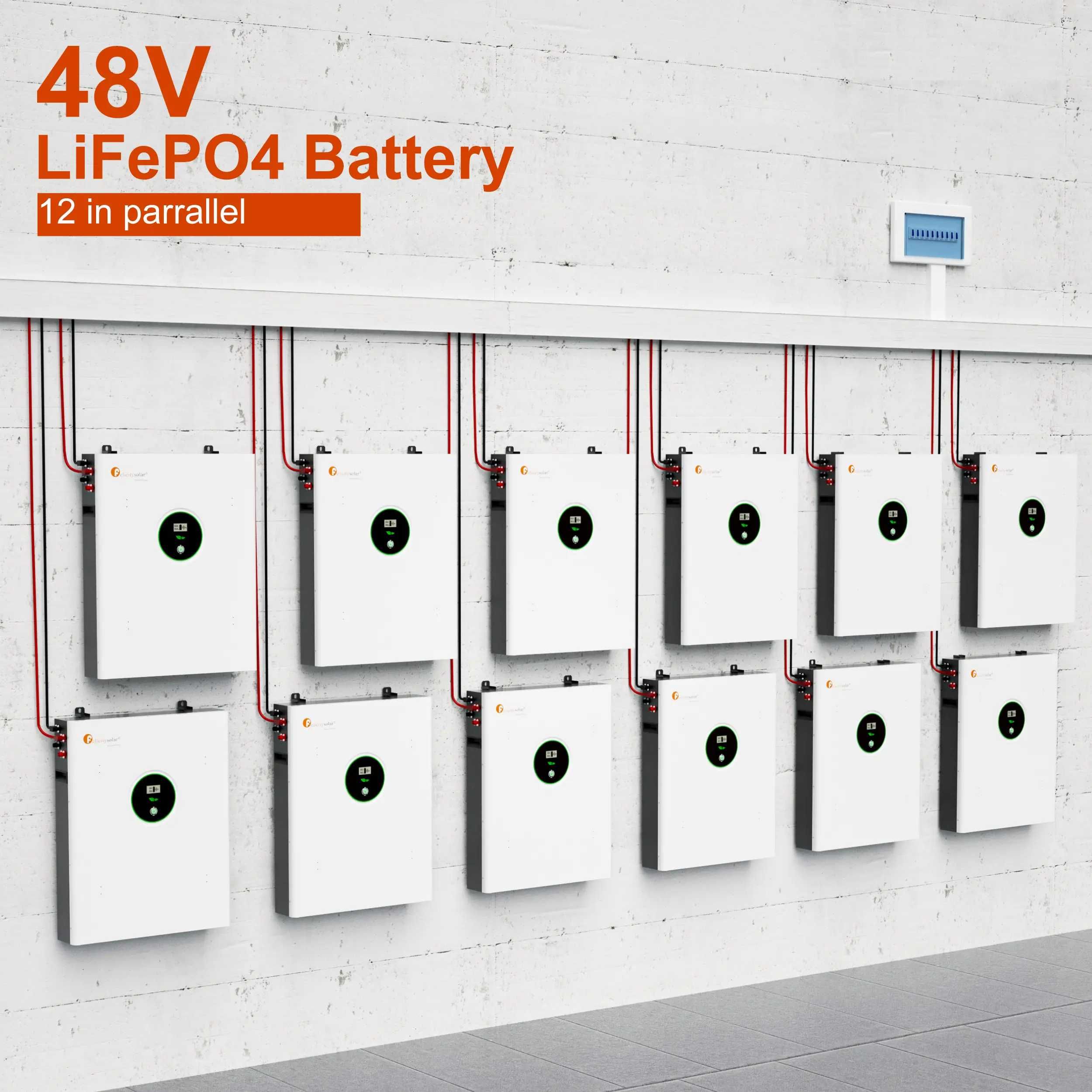 Magazyn energii 10 kWh 48V  LiFePo4  Felicitysolar gwarancja 10 lat