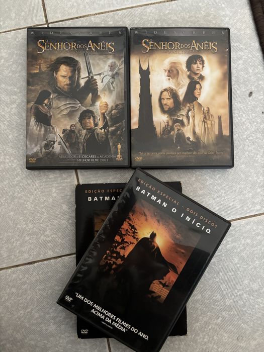 DVDs Especiais - Senhor dos Aneis, James Bond, Batman