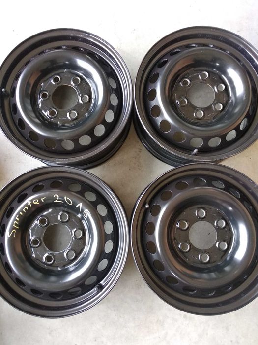 4x Felgi 16'' Mercedes Sprinter VW Crafter