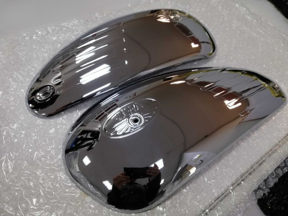 Накладки бака ХРОМ ЯВА/JAWA 559-360 Made in Czech Republic.