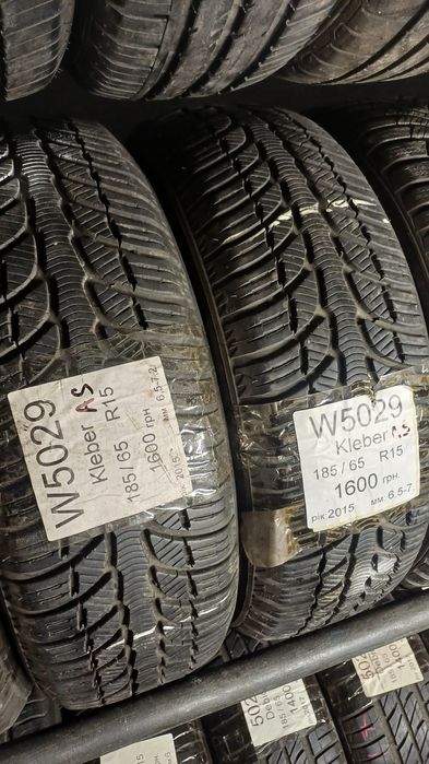 Продам зимові колеса б/у 185/65 r15