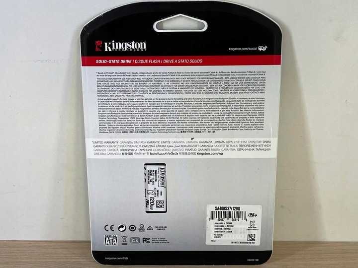 Dysk SSD do komputera Kingston A400 | 120GB | 2,5" | SATA III |