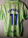 Koszulka zielona FC Barcelona T-shirt wyjazdowy-Raphinha 11 rozmiar:M