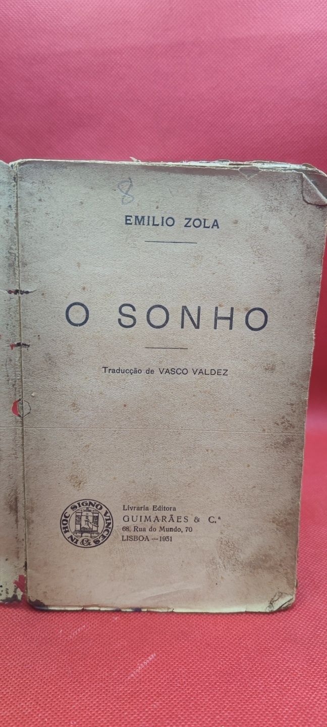 Livro- Ref CxC - Emilio Zola - O Sonho