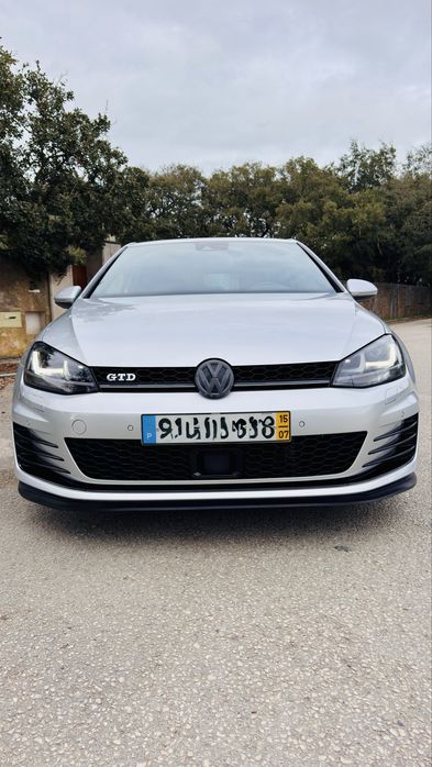 VW Golf 7 GTD DSG performance