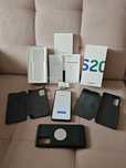 Samsung S20 FE 5G 128GB dodatki, 3 x etui, szkło hartowane