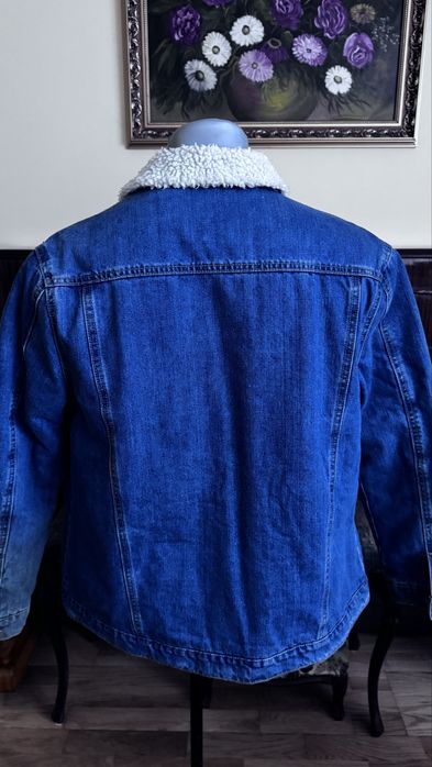 Kurtka jeans Pep & Co typu Sherpa