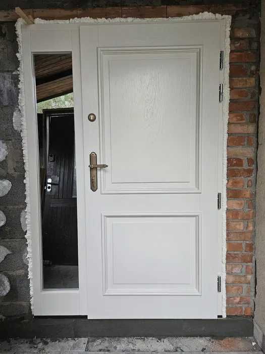 Drzwi zewnętrzne dębowe dostawa GRATIS Pomiar/Montaż/Dotacja